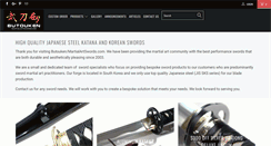 Desktop Screenshot of martialartswords.com
